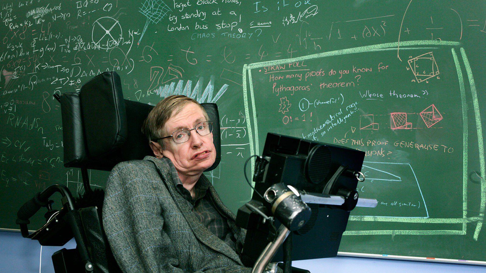 Stephen Hawking - HD Wallpaper 