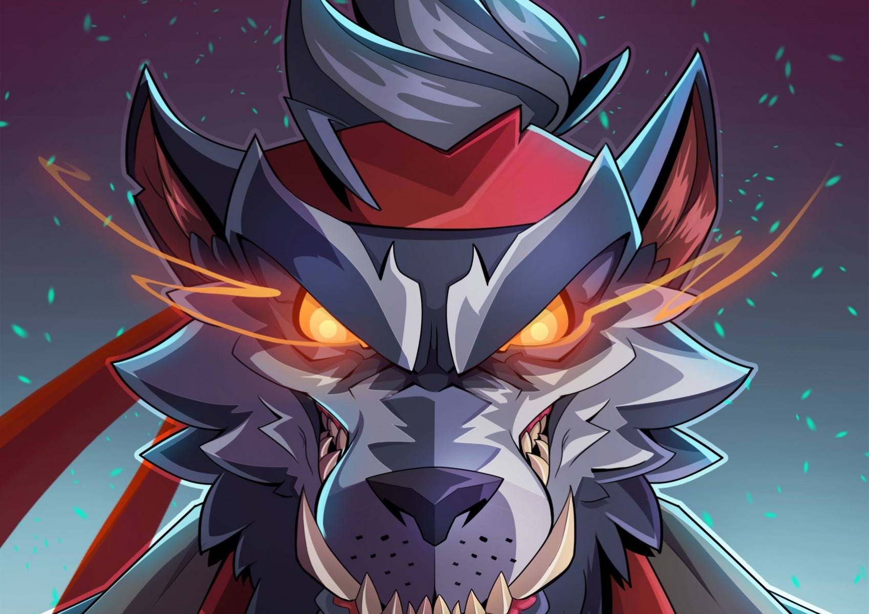 Fortnite, Dire Skin, Wolf, Artwork - Fortnite Art - HD Wallpaper 