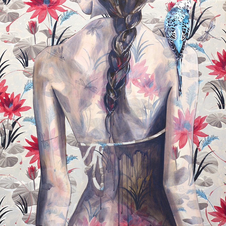 Contemporary Painting Feminist Art - HD Wallpaper 
