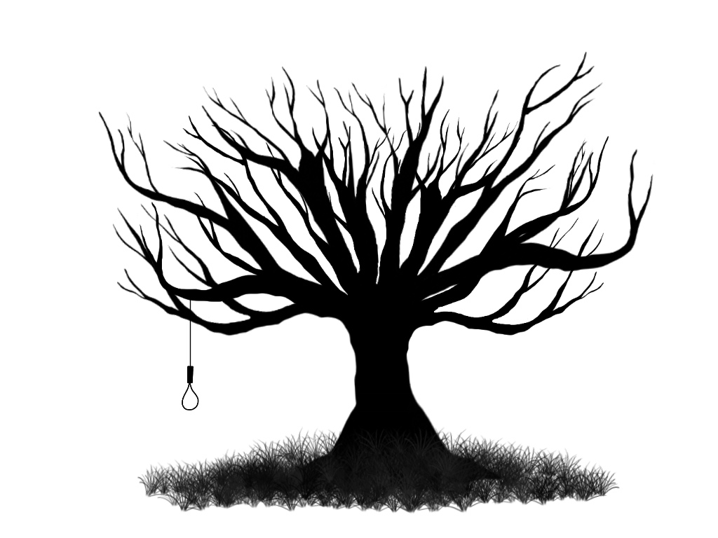 Draw A Scary Tree - HD Wallpaper 