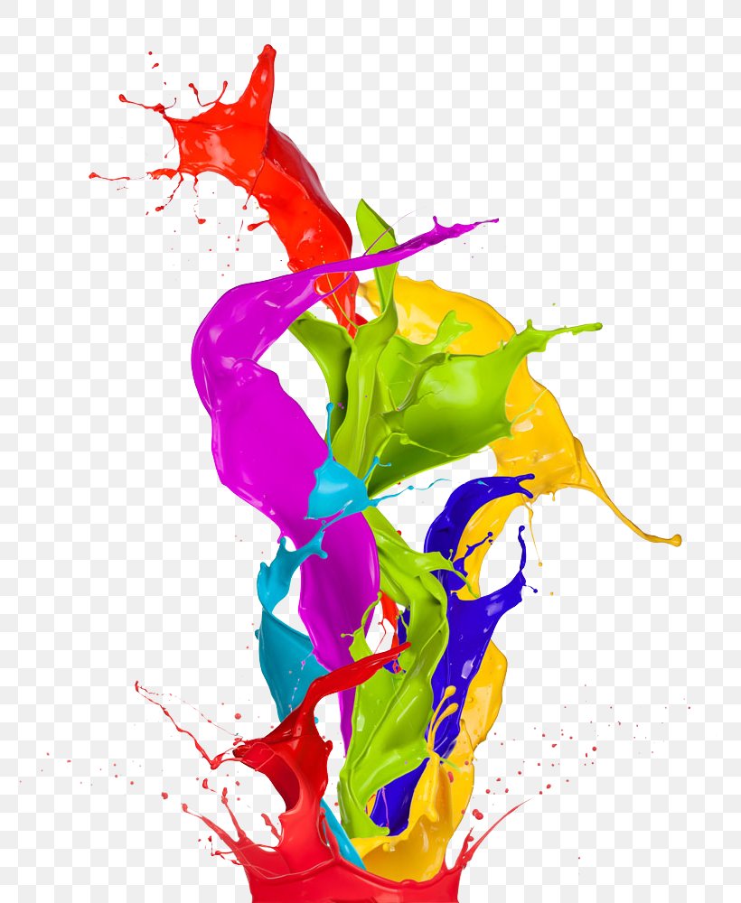 Paint Color Abstract Art Wallpaper, Png, 816x1000px, - Paint Abstract Png - HD Wallpaper 