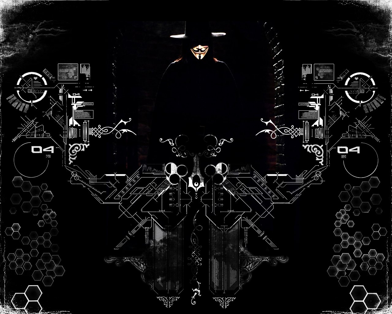 V For Vendetta - HD Wallpaper 