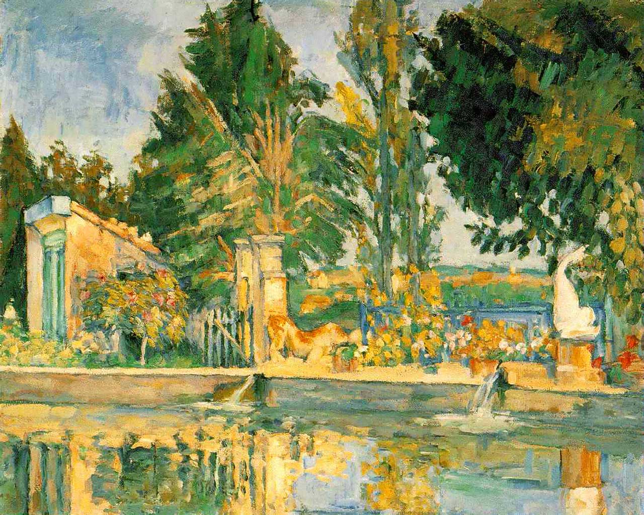 Cezanne - Pinturas De La Edad Contemporanea - HD Wallpaper 