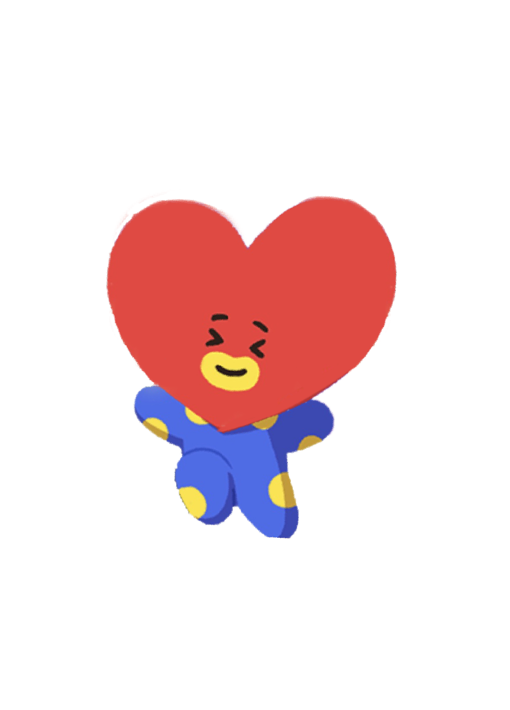 Heart Image Picsart Photo Studio Desktop Wallpaper - Bt21 Tata Wallpaper Hd - HD Wallpaper 