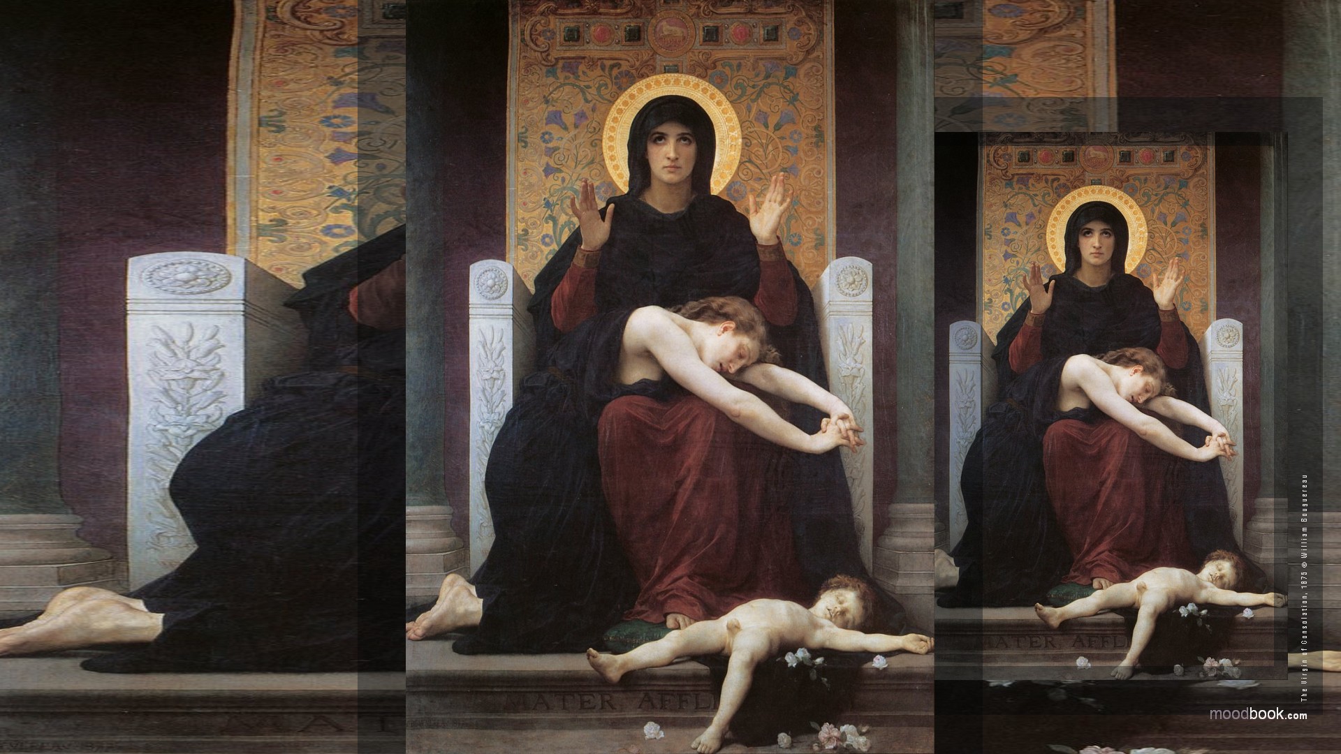 William Bouguereau La Vierge Consolatrice - HD Wallpaper 