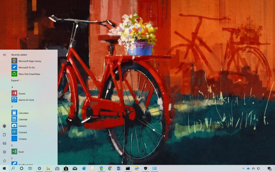 Artistic Endeavors Theme For Windows - Bicicleta En Pintura Artística - HD Wallpaper 