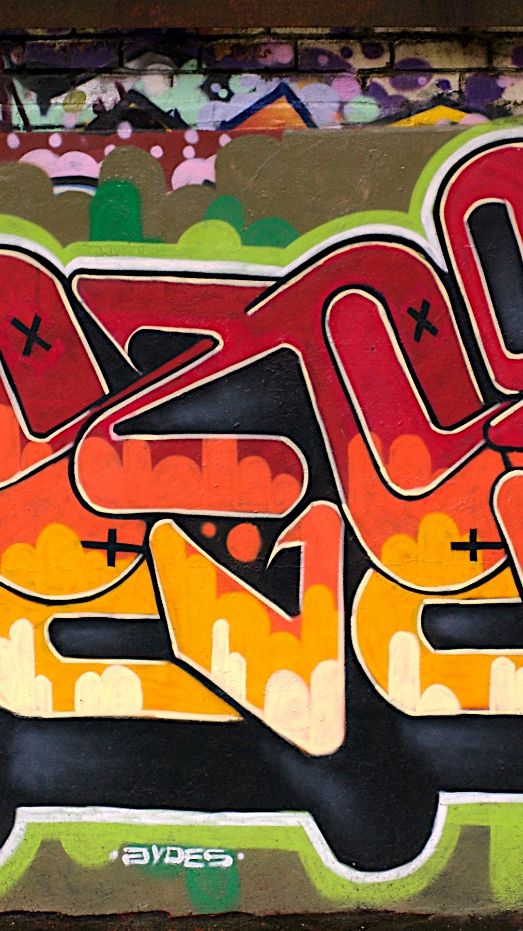 Wallpaper Street Art Iphone With Image Resolution Pixel - Graffiti Wallpaper Desktop - HD Wallpaper 