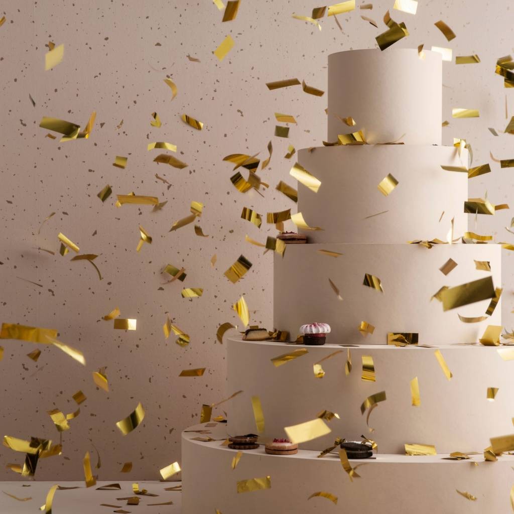 Confetti - HD Wallpaper 