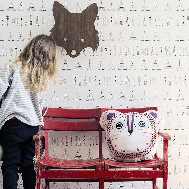 Ferm Living Aw Children S Homeware And Wallpaper Collection - Ferm Living Wallpaper Native - HD Wallpaper 