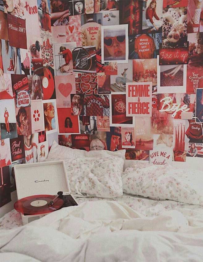 Red Aesthetic Room Decor - 657x847 Wallpaper 