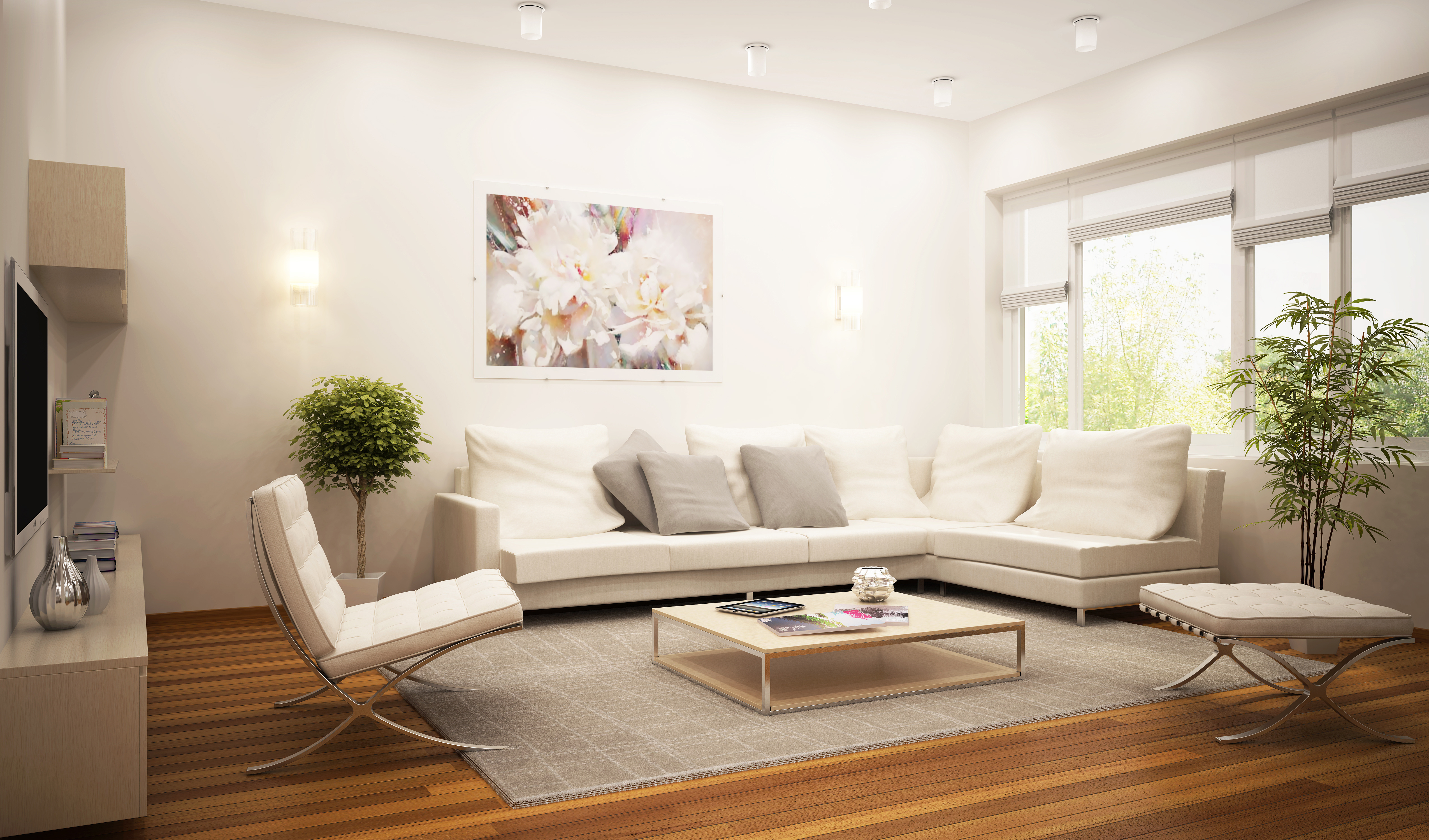 Living Room - HD Wallpaper 