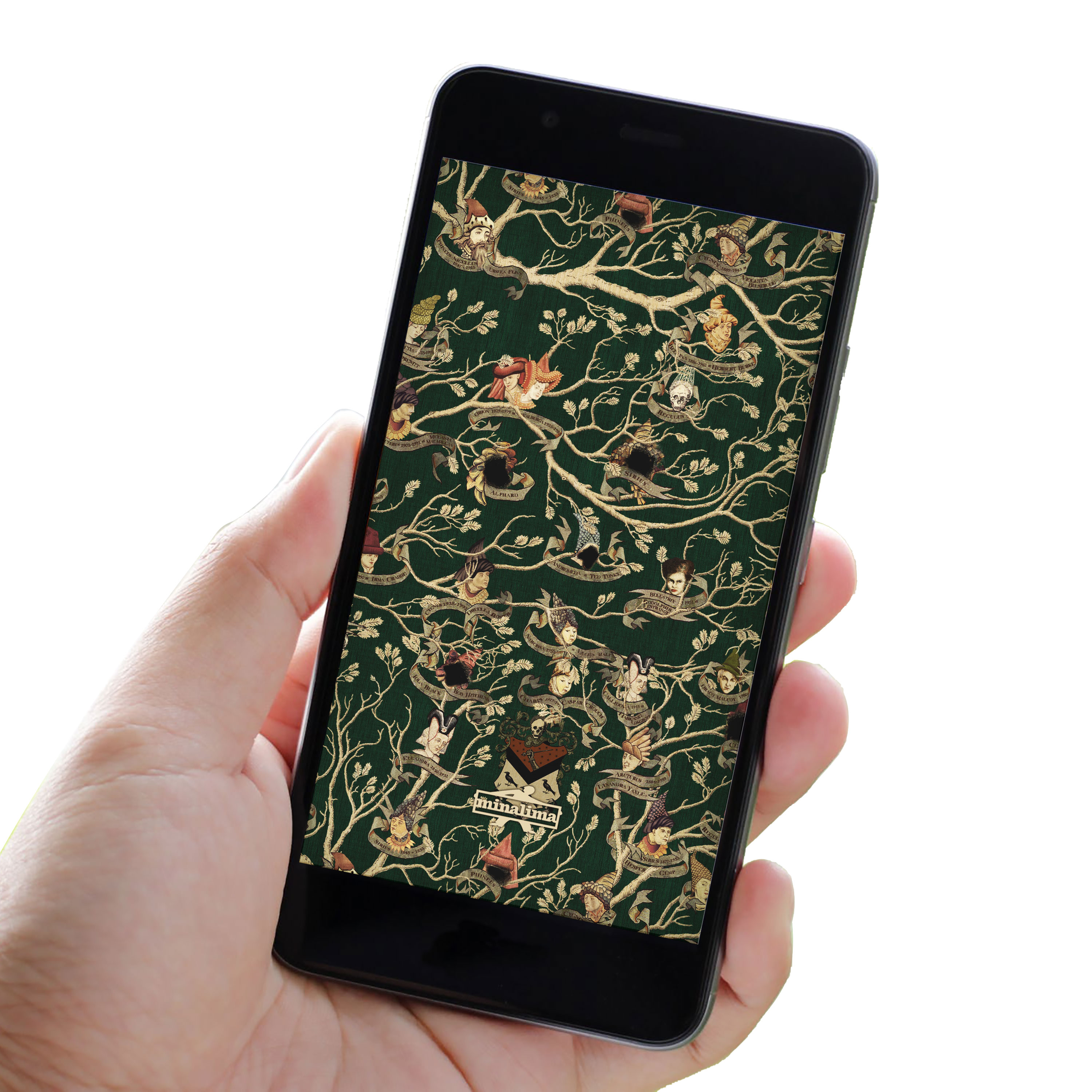 Black Family Tapestry Phone Wallpaper - 3000x3000 Wallpaper - teahub.io