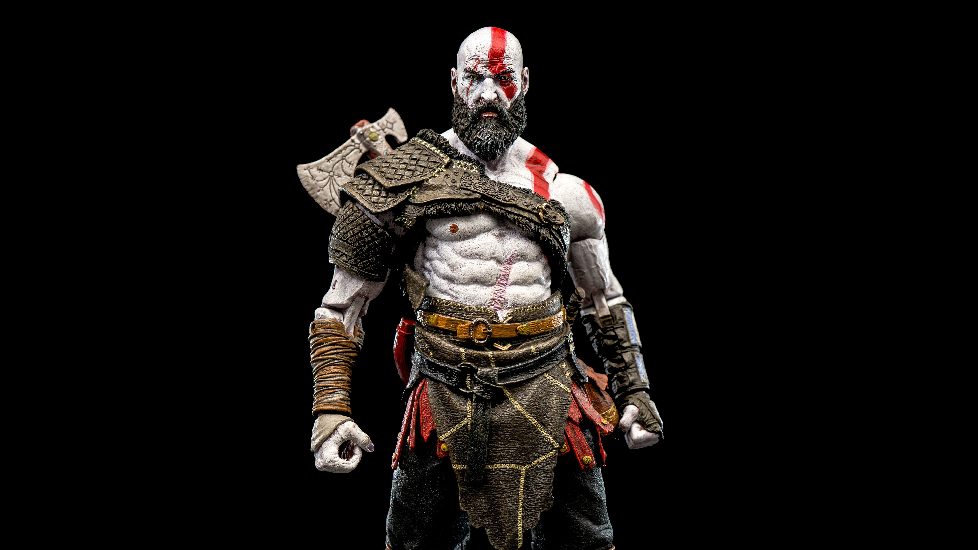 4k Wallpaper Kratos God Of War 4k - HD Wallpaper 