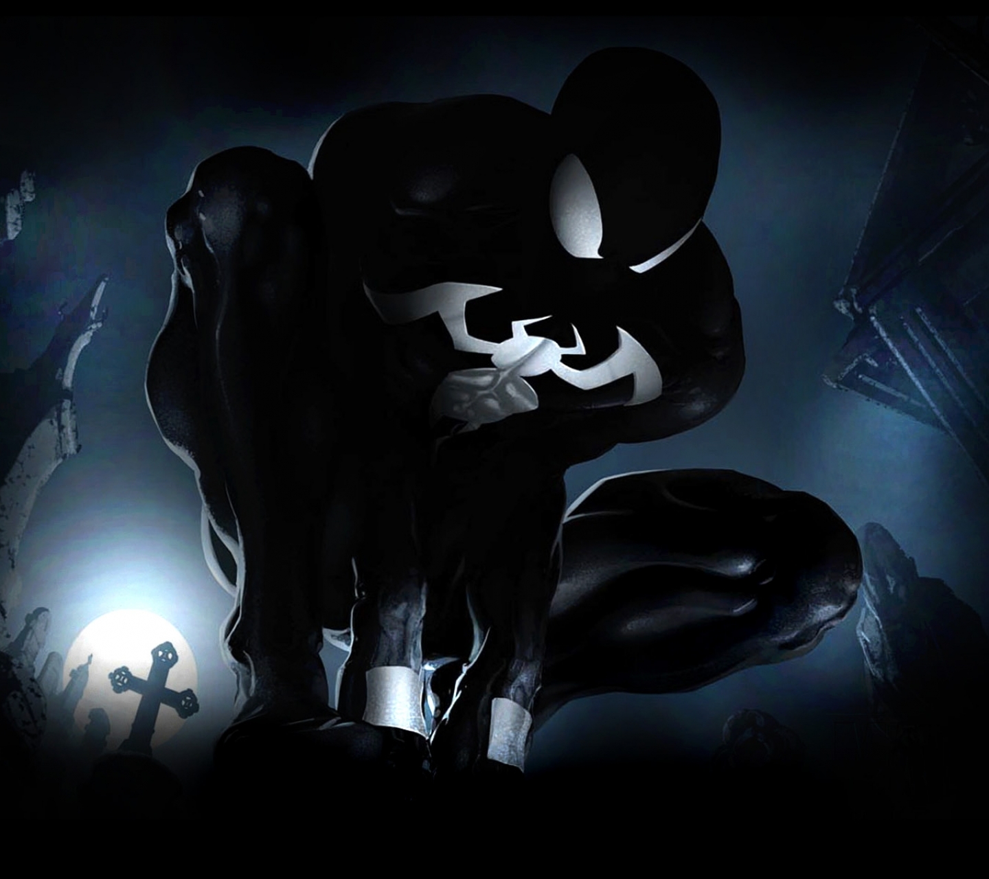 Black Spiderman Background - HD Wallpaper 