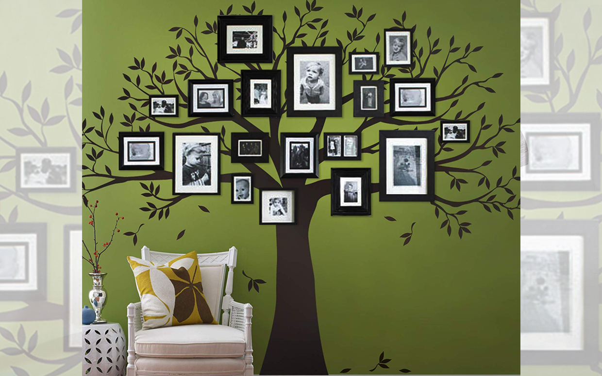 Amazon - Comamazon - Com - Family Tree Wall Decal Amazon - HD Wallpaper 