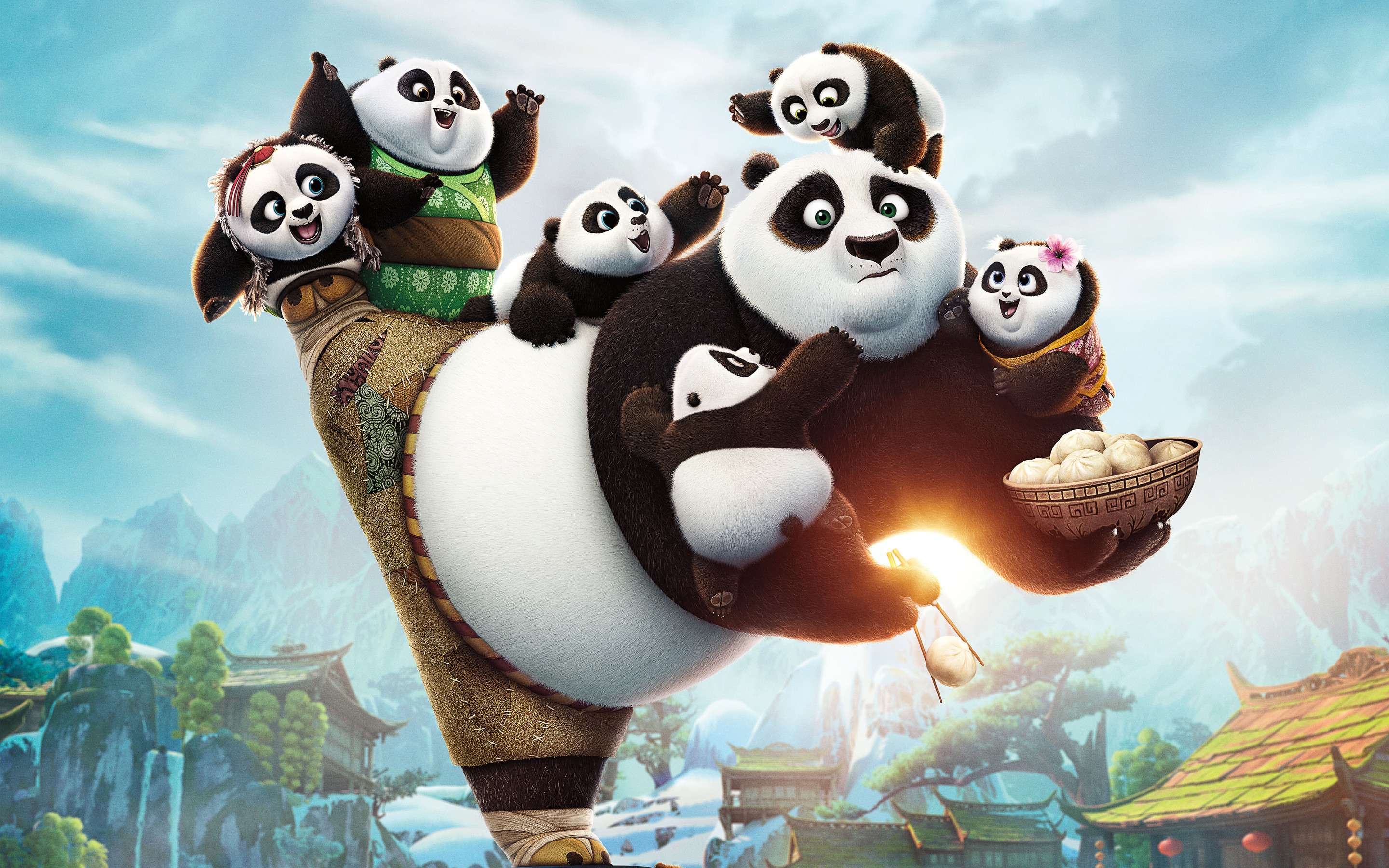 Kung Fu Panda 3 2016 
 Data-src /w/full/3/7/c/283785 - Kung Fu Panda Wallpaper Hd - HD Wallpaper 