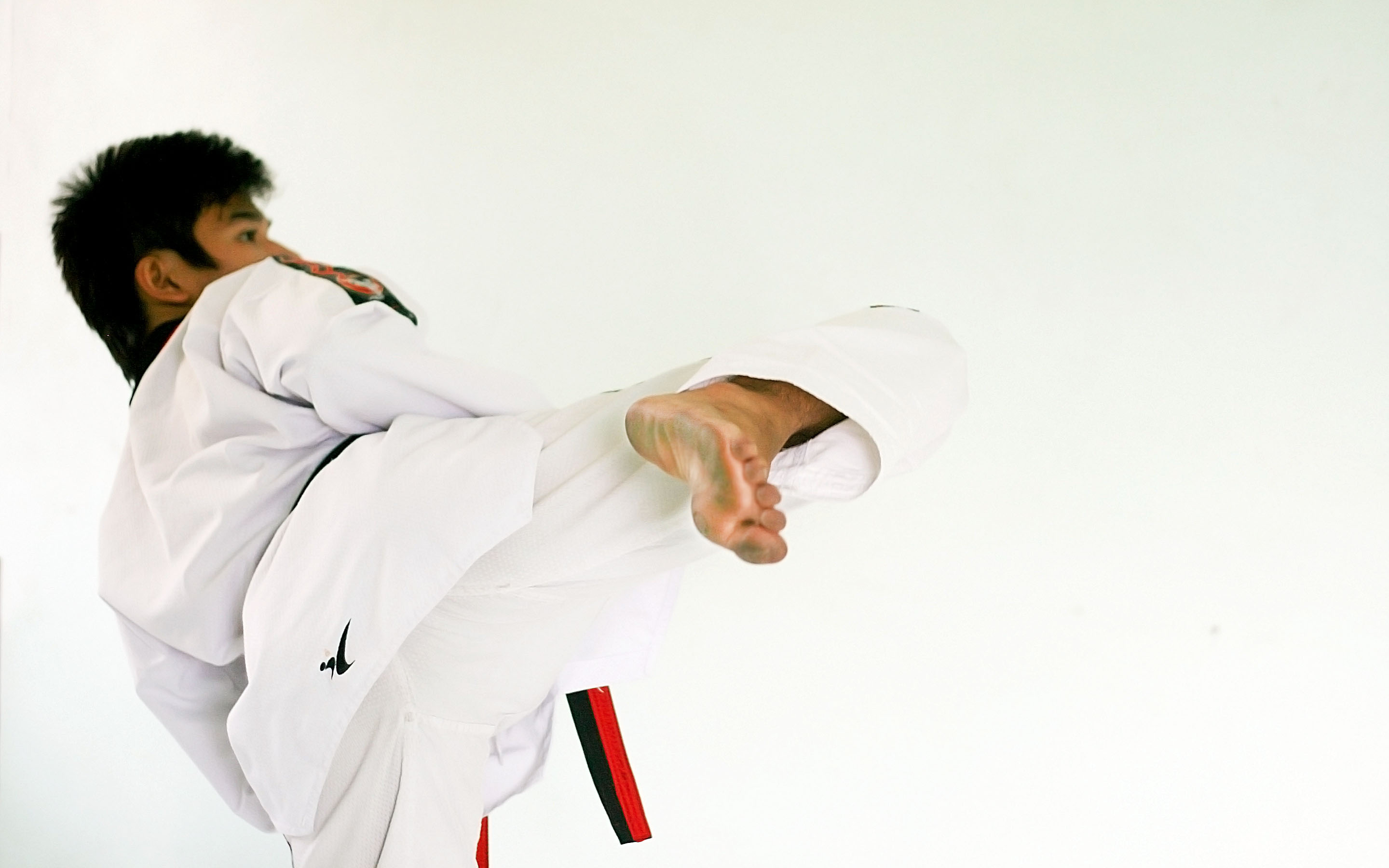 Image Titled Deliver A Roundhouse Kick In Tae Kwon - Brazilian Jiu-jitsu - HD Wallpaper 