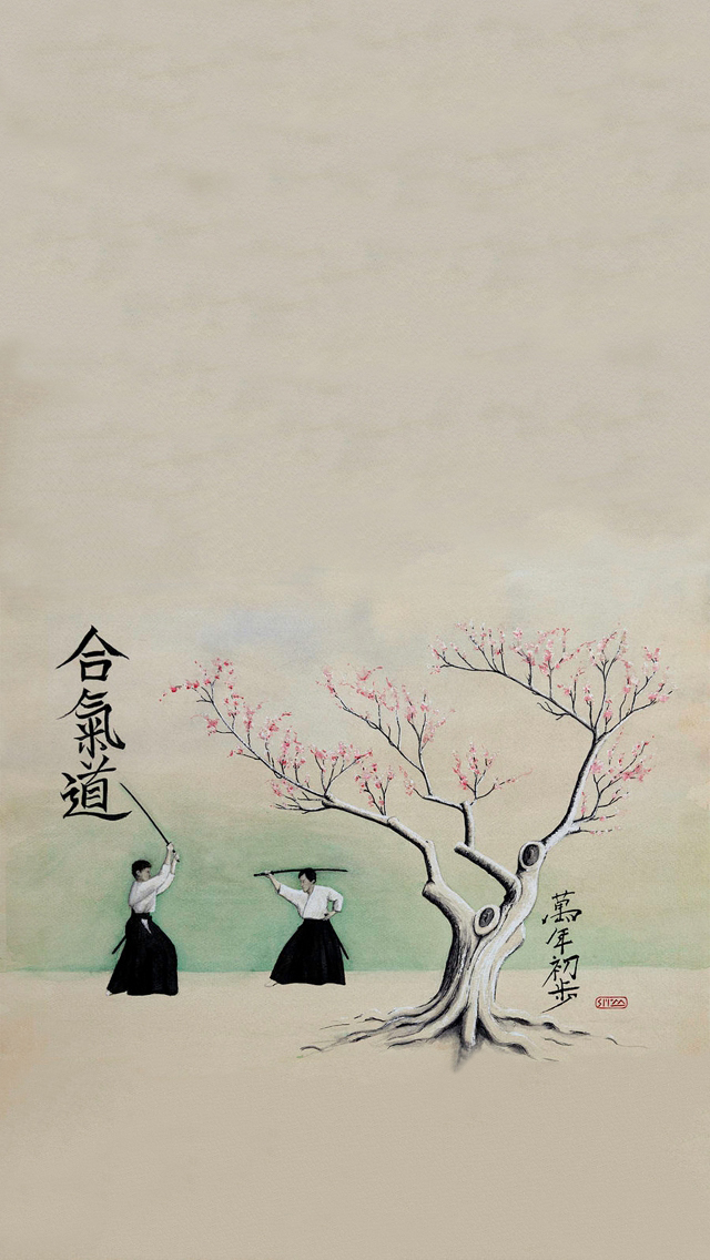 Japanese Martial Paintings - HD Wallpaper 