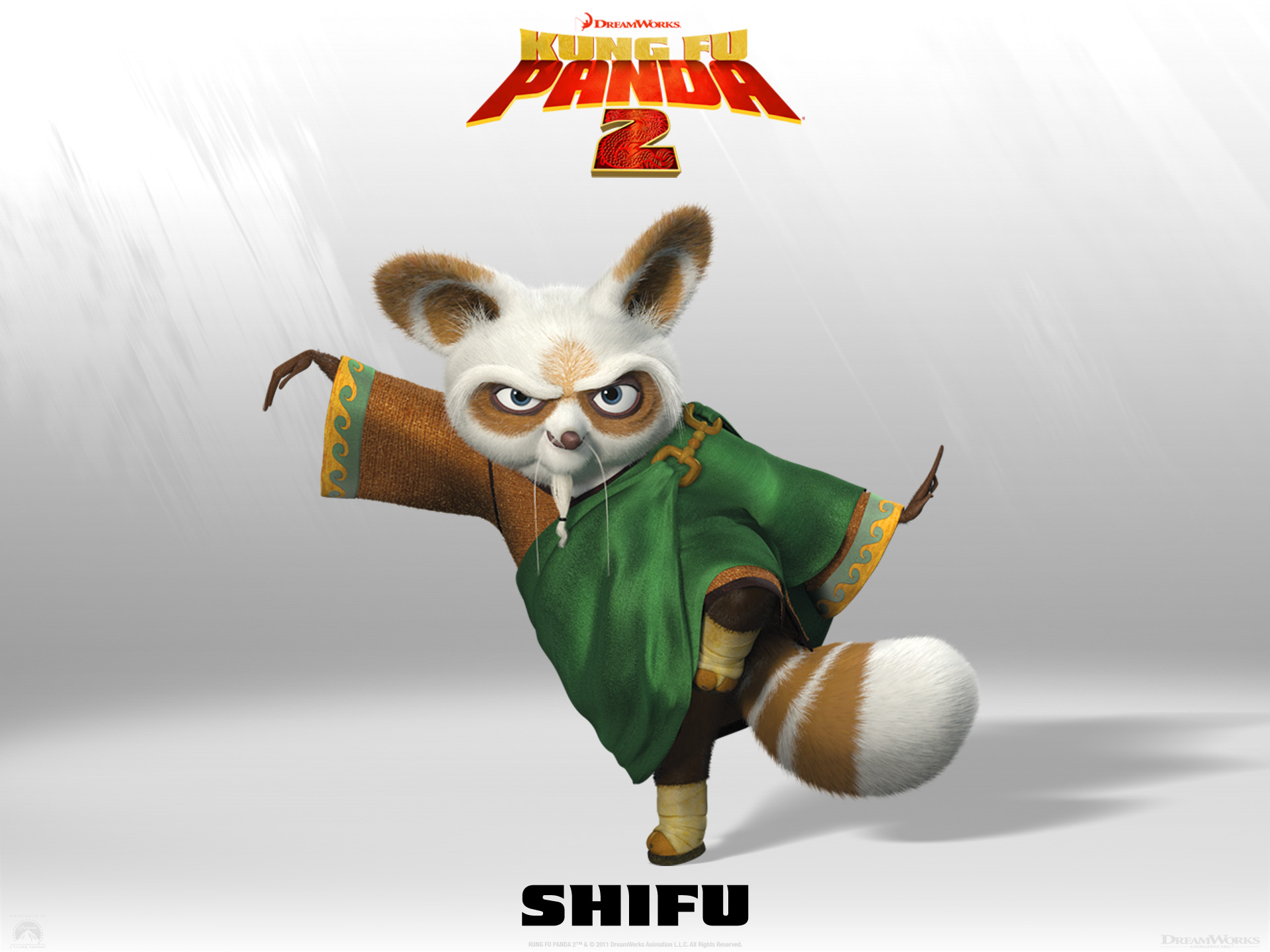 Kung Fu Panda 2 Shifu Cartoons Hd Wallpapers - Shifu Kung Fu Panda - HD Wallpaper 
