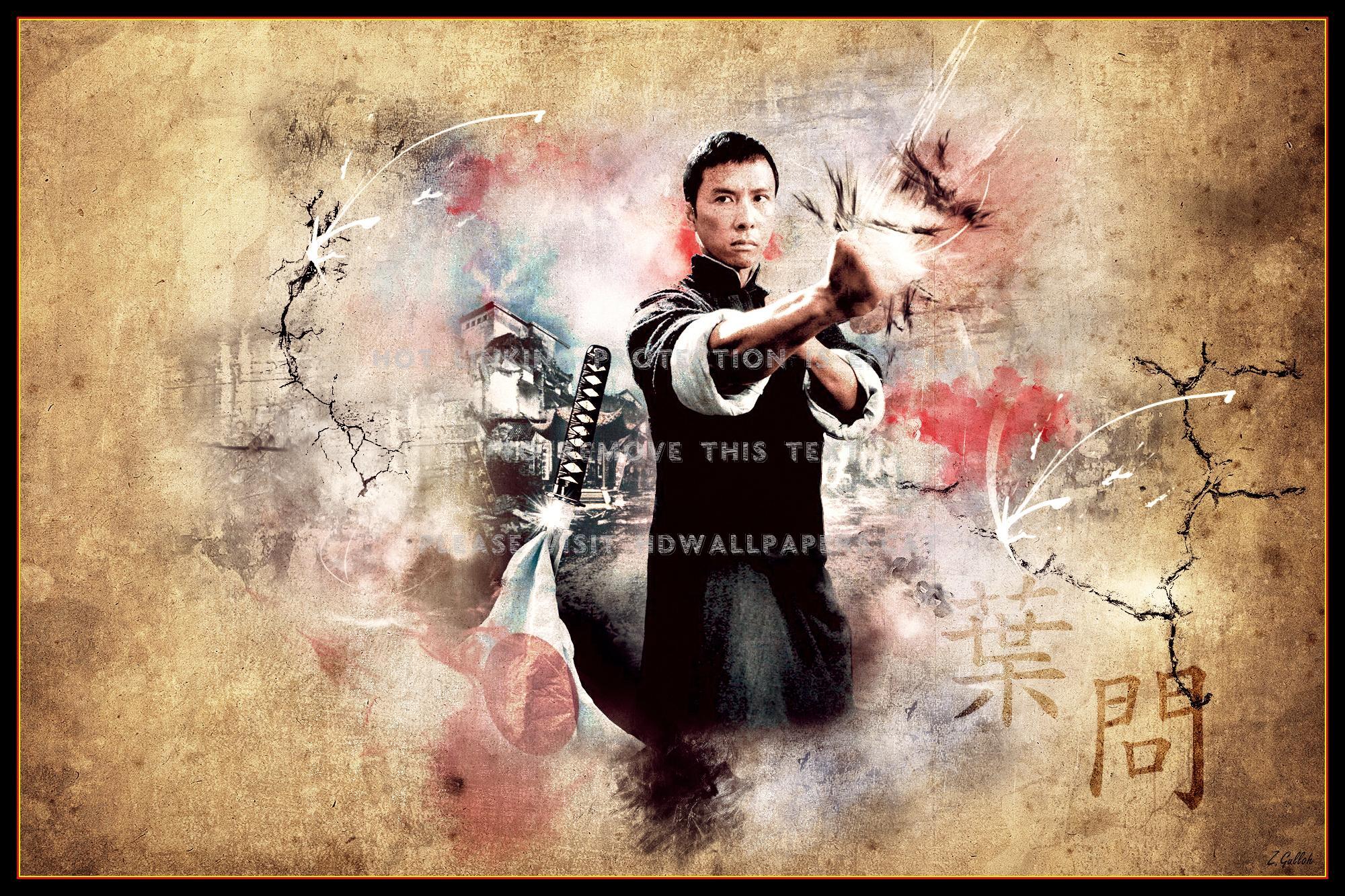 Ip Man Wing Chun Donnie Yen Samurai Sports - Donnie Yen Wallpaper Ip Man - HD Wallpaper 