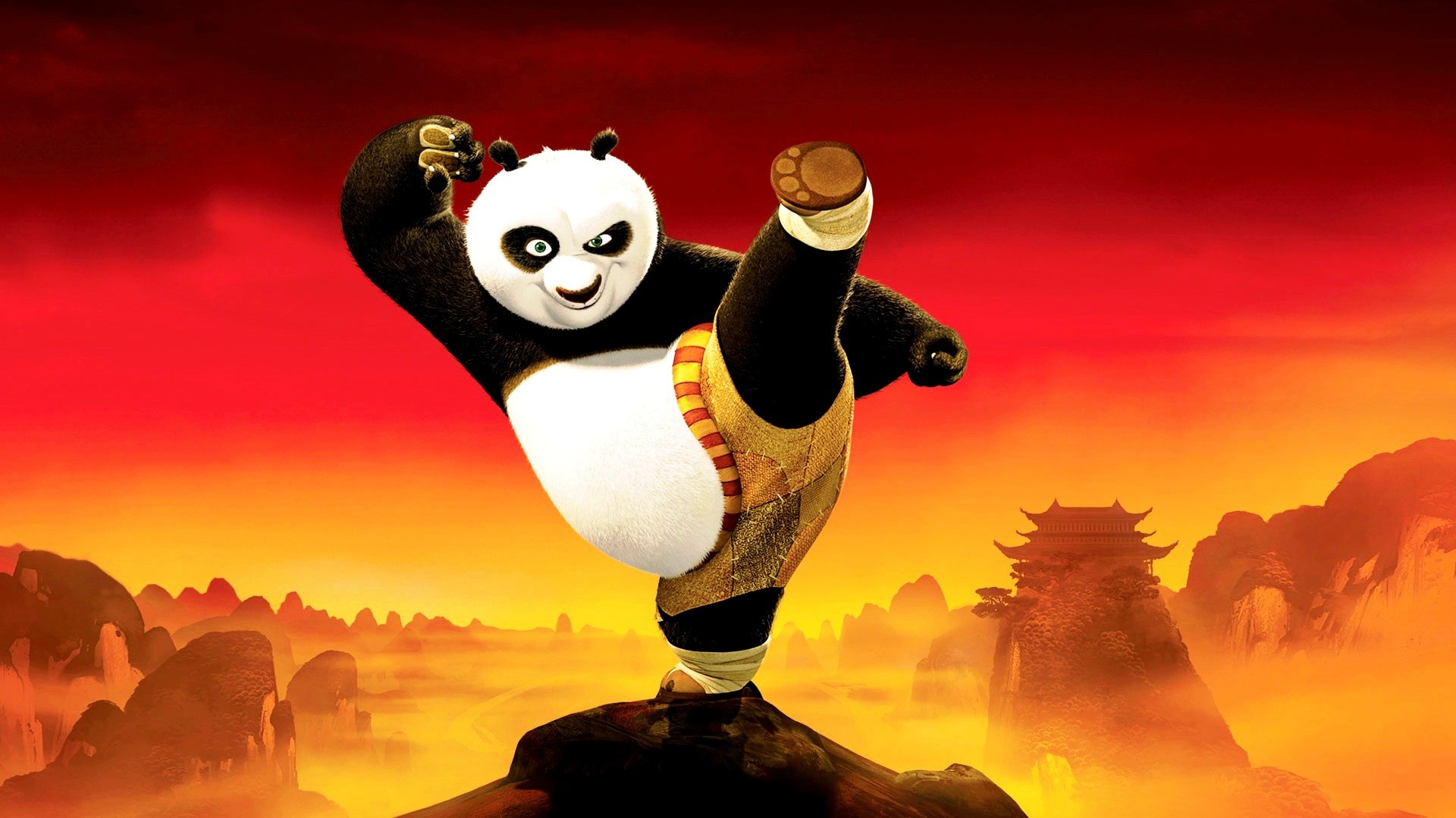 Kung Fu Wallpaper - Dab Kung Fu Panda - HD Wallpaper 