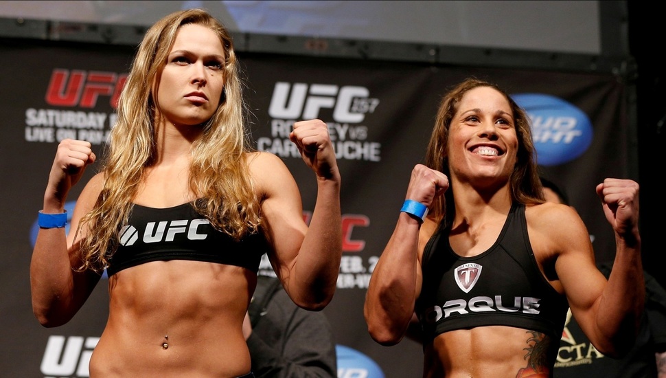 Girls, Mixed, Fight, Fitness, Extreme, Ronda Rousey, - Mma Ufc Girls - HD Wallpaper 