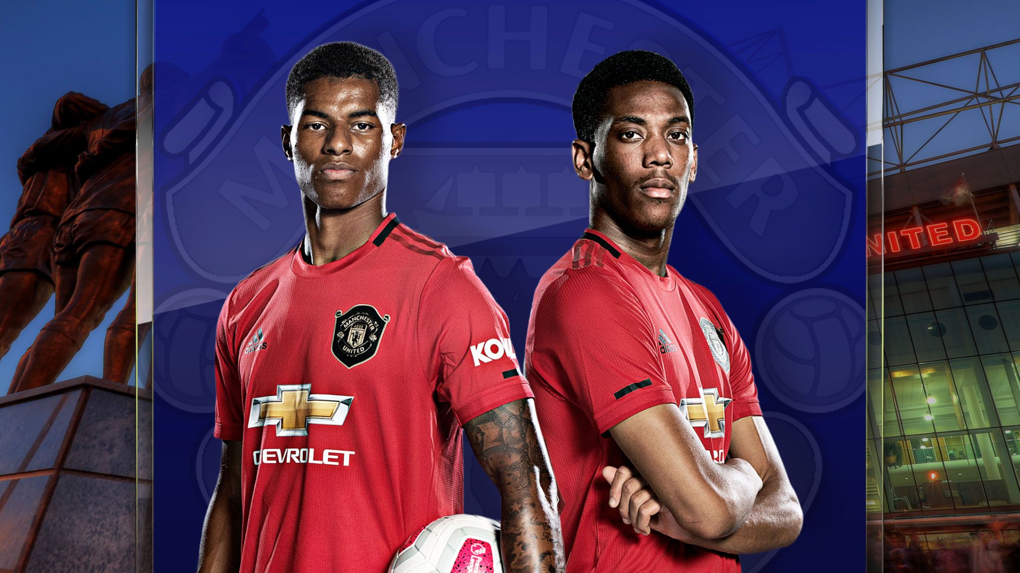 Marcus Rashford And Anthony Martial Are Leading Manchester - Marcus Rashford Anthony Martial - HD Wallpaper 