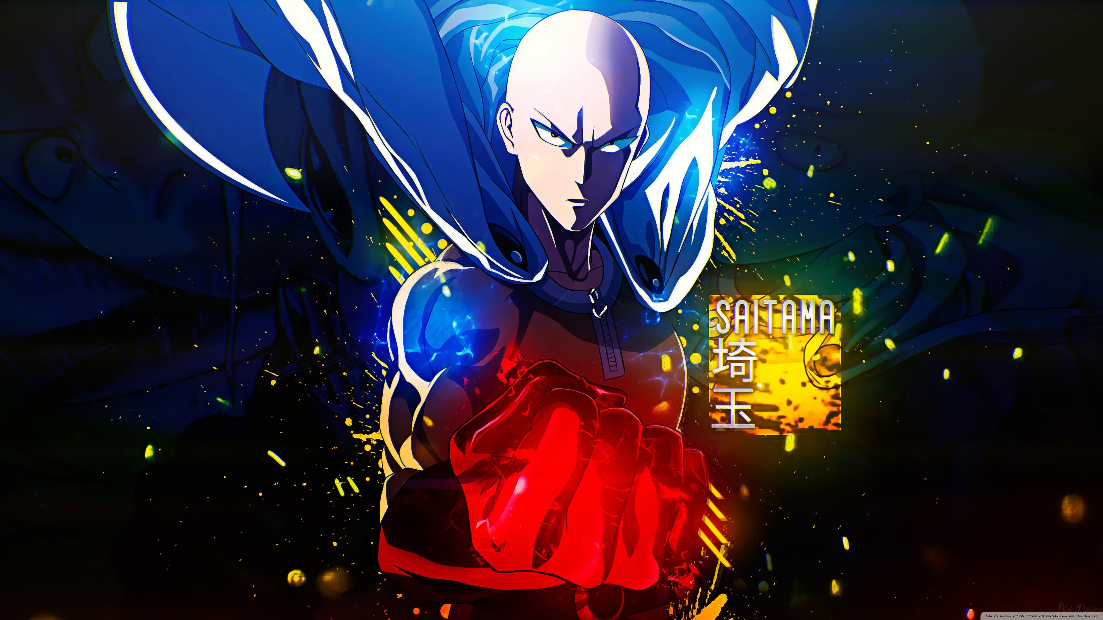 One Punch Man 4k - HD Wallpaper 