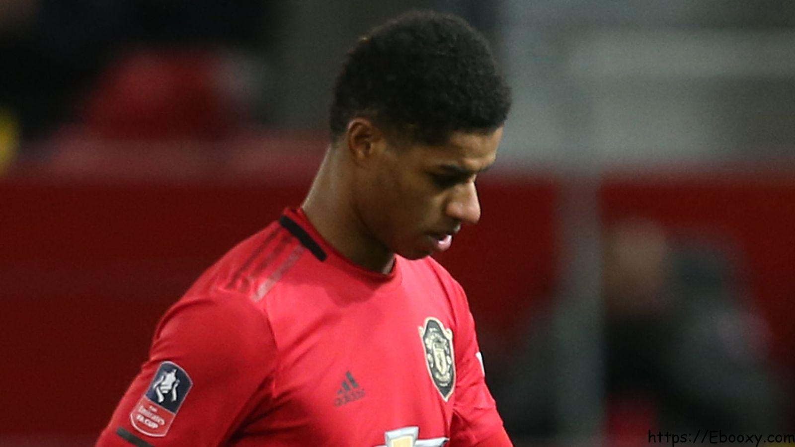 Manchester United Striker Injured Against Wolves - Marcus Rashford - HD Wallpaper 