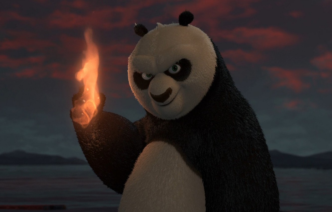 Photo Wallpaper Kung Fu Panda, Kung Fu, Panda - Kung Fu Panda 2 - HD Wallpaper 