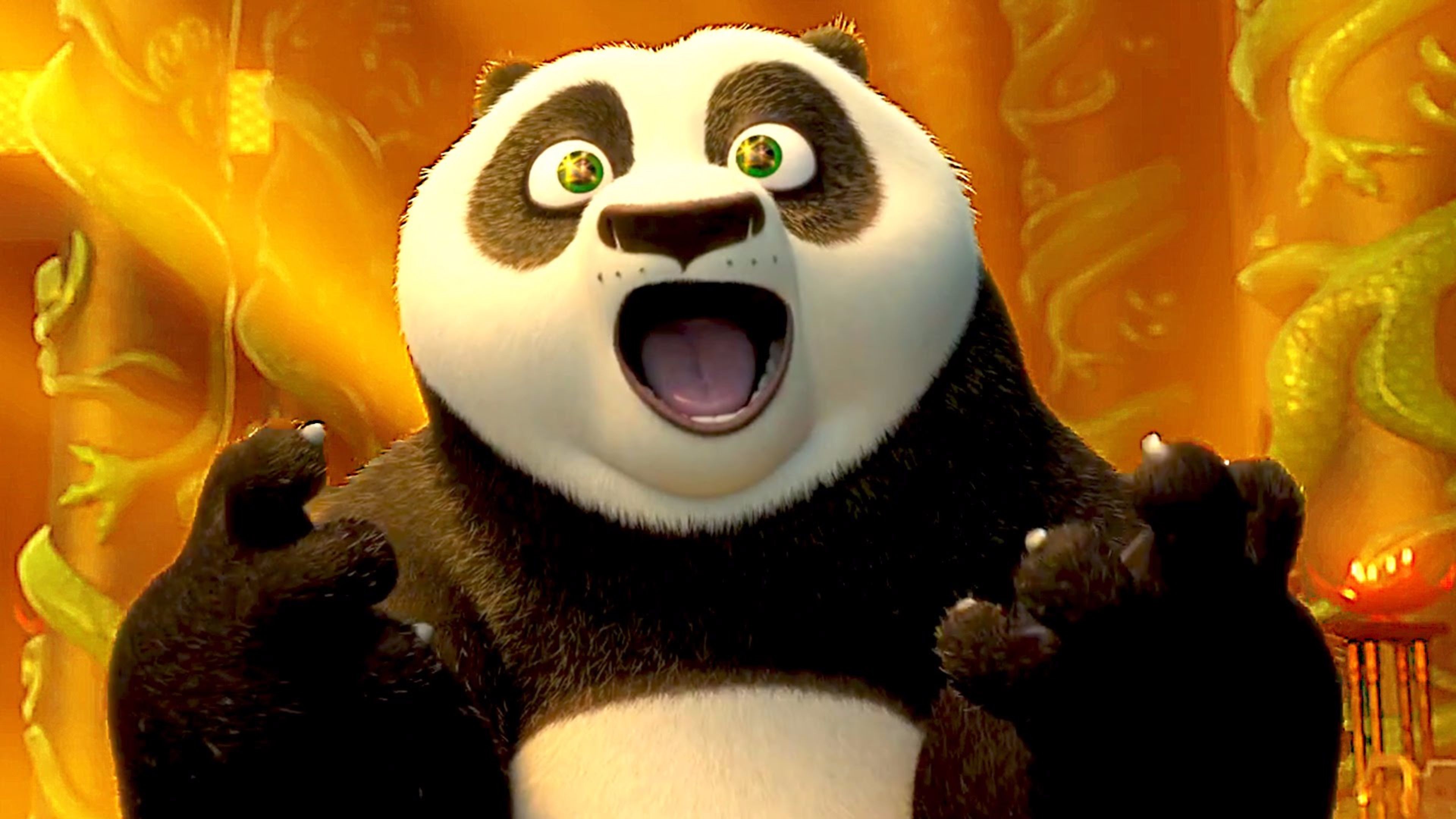 Release Date Kung Fu Panda 3 Movie 4k Wallpapers 
 - Kung Fu Panda Cute - HD Wallpaper 