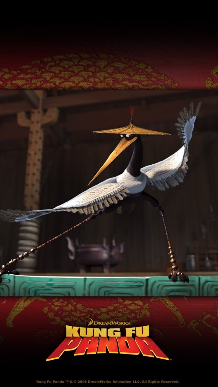 Kung Fu Panda Crane Gif - HD Wallpaper 