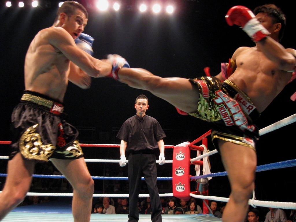 Muay Thai Fight - HD Wallpaper 