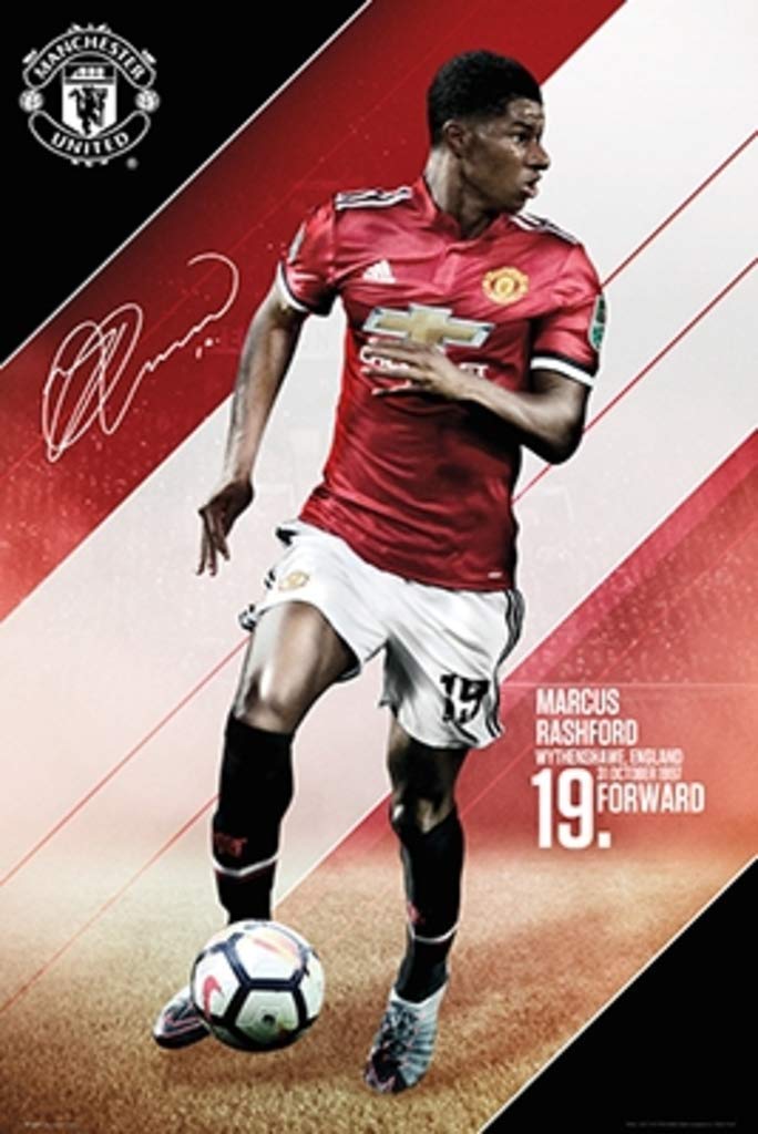 Marcus Rashford Poster - HD Wallpaper 