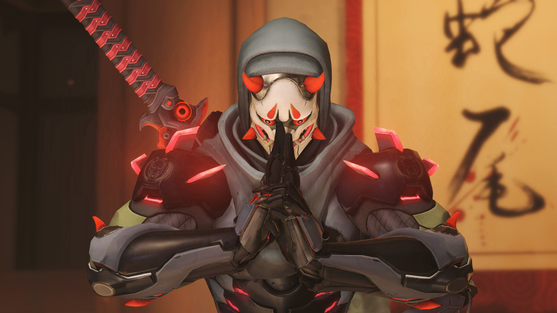 Overwatch Oni Genji, Hong Chan Lim 
 Data-src - Pc Game - HD Wallpaper 