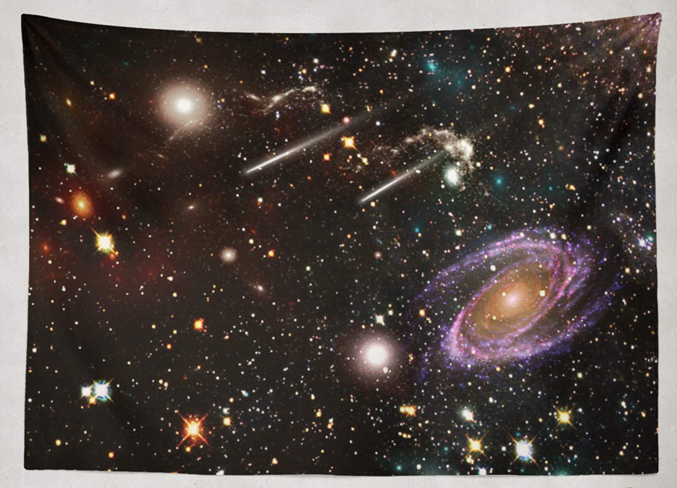 Galaxies Tapestry - HD Wallpaper 