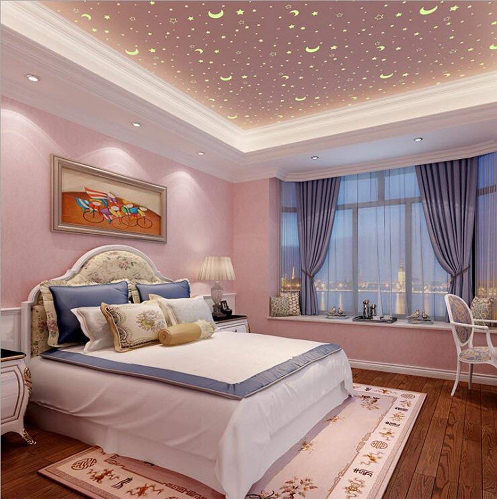 Galaxy Wallpaper Bedroom For Girls - HD Wallpaper 