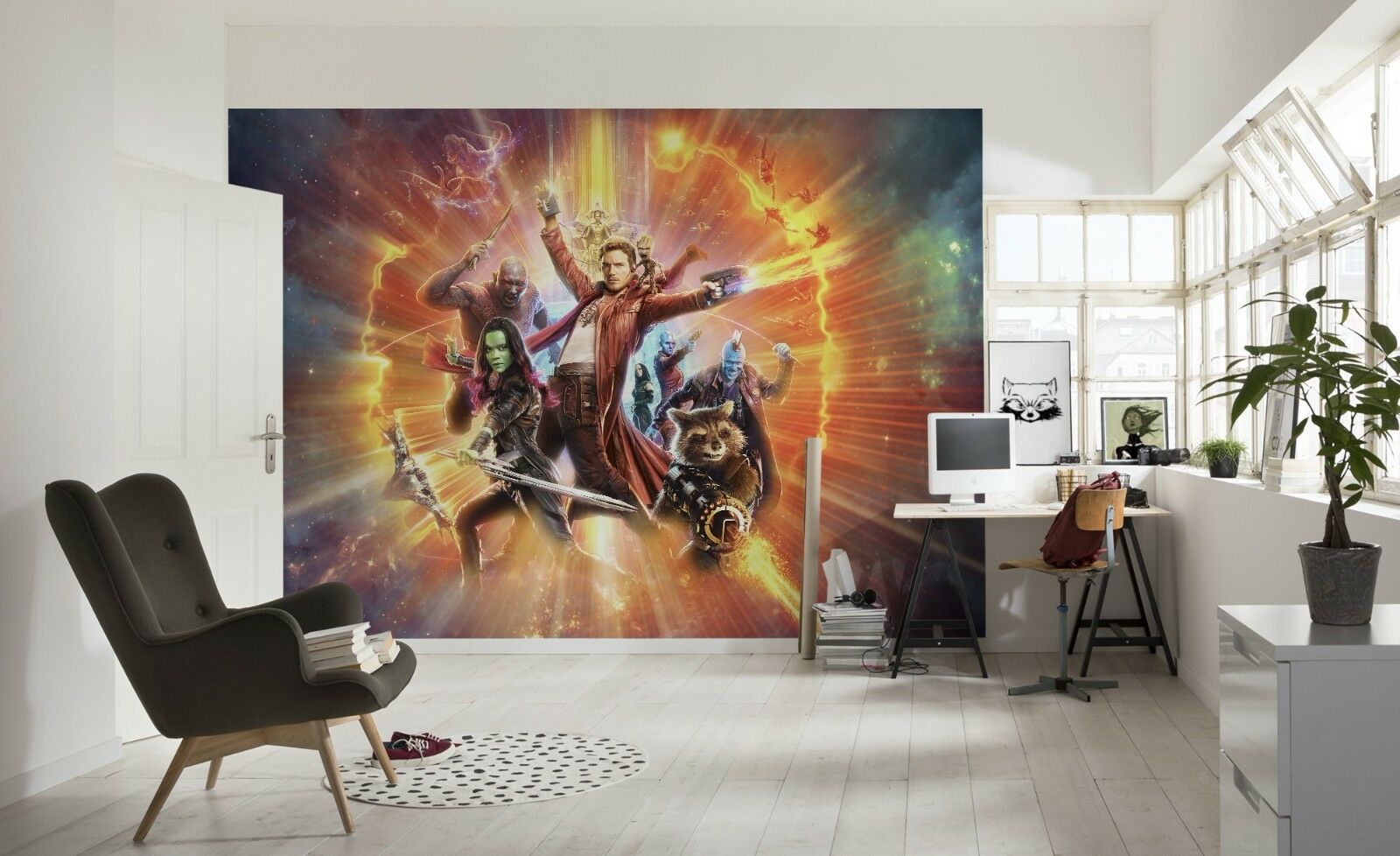 Guardians Of The Galaxy Room - HD Wallpaper 