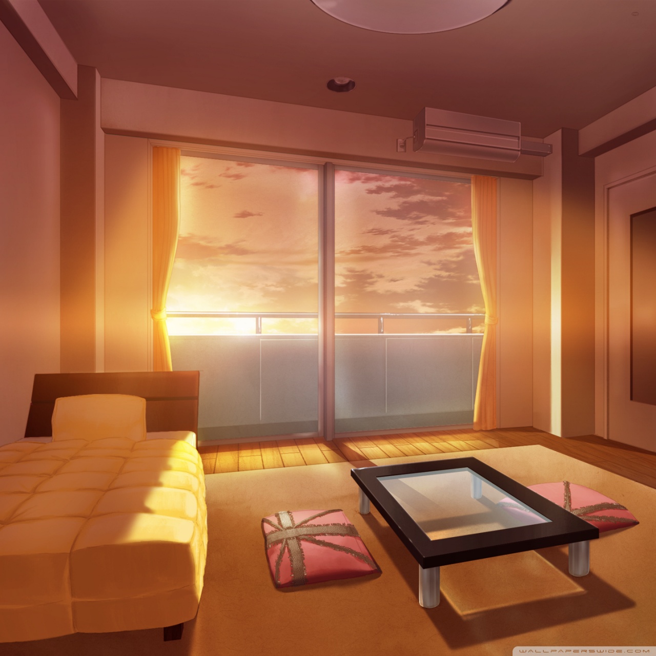 Sunset Light In Room - HD Wallpaper 