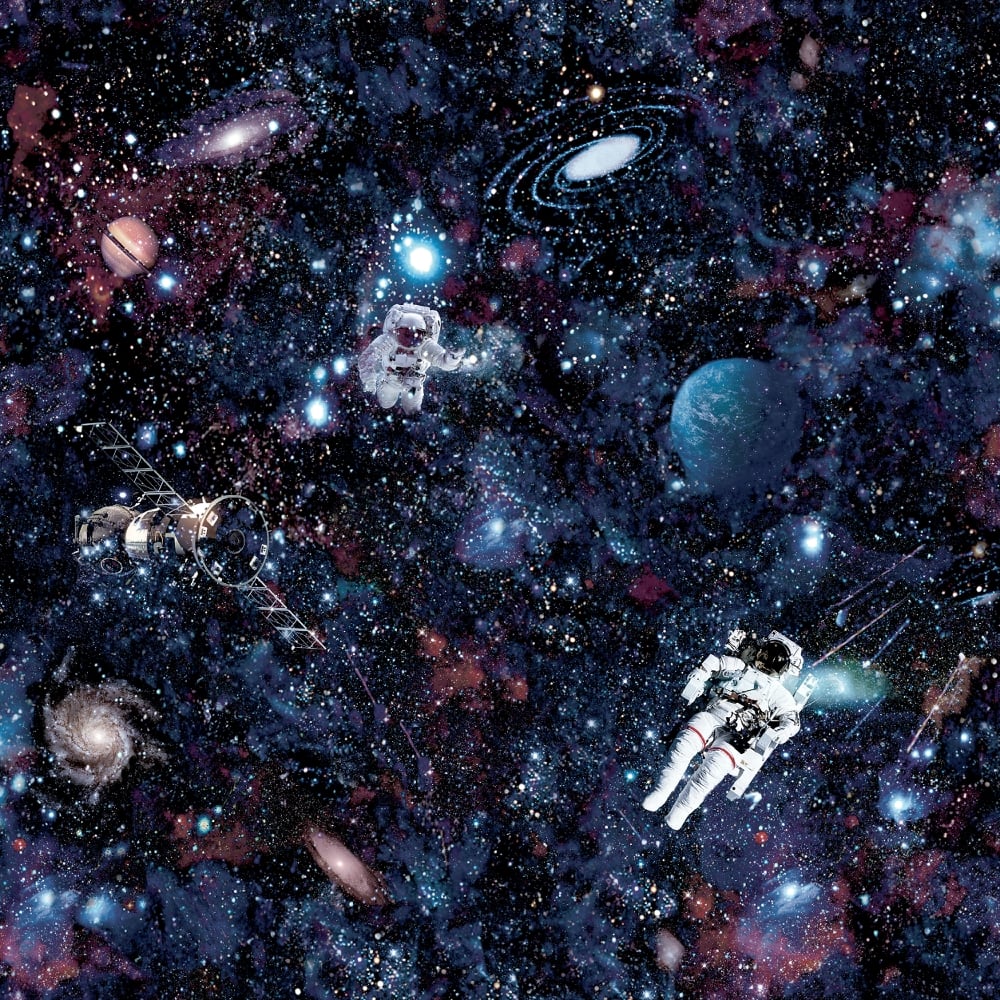 Space Wallpaper Pattern - HD Wallpaper 