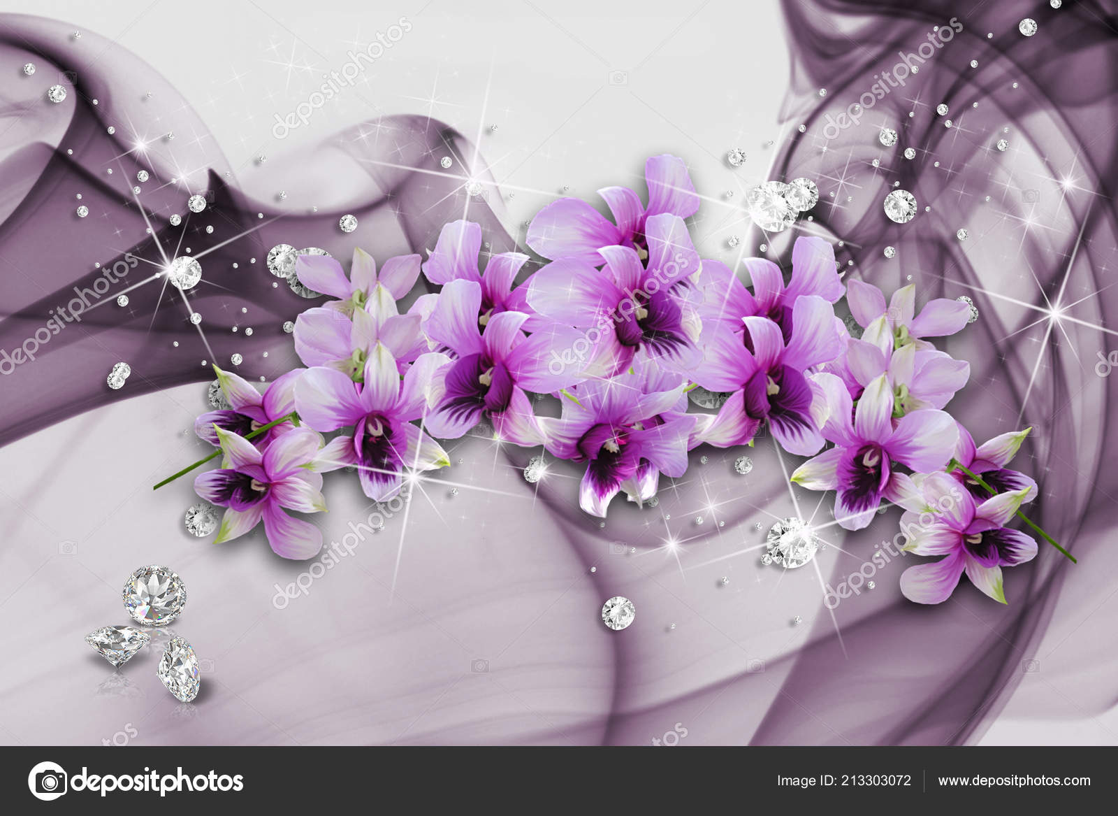 مدل پرده گل برجسته - HD Wallpaper 