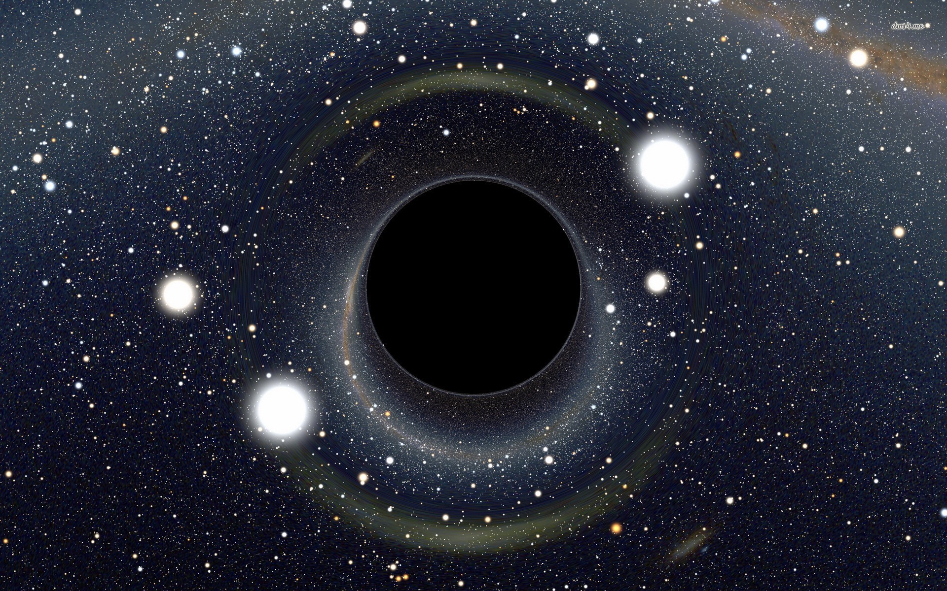 Black Holes In Space - HD Wallpaper 