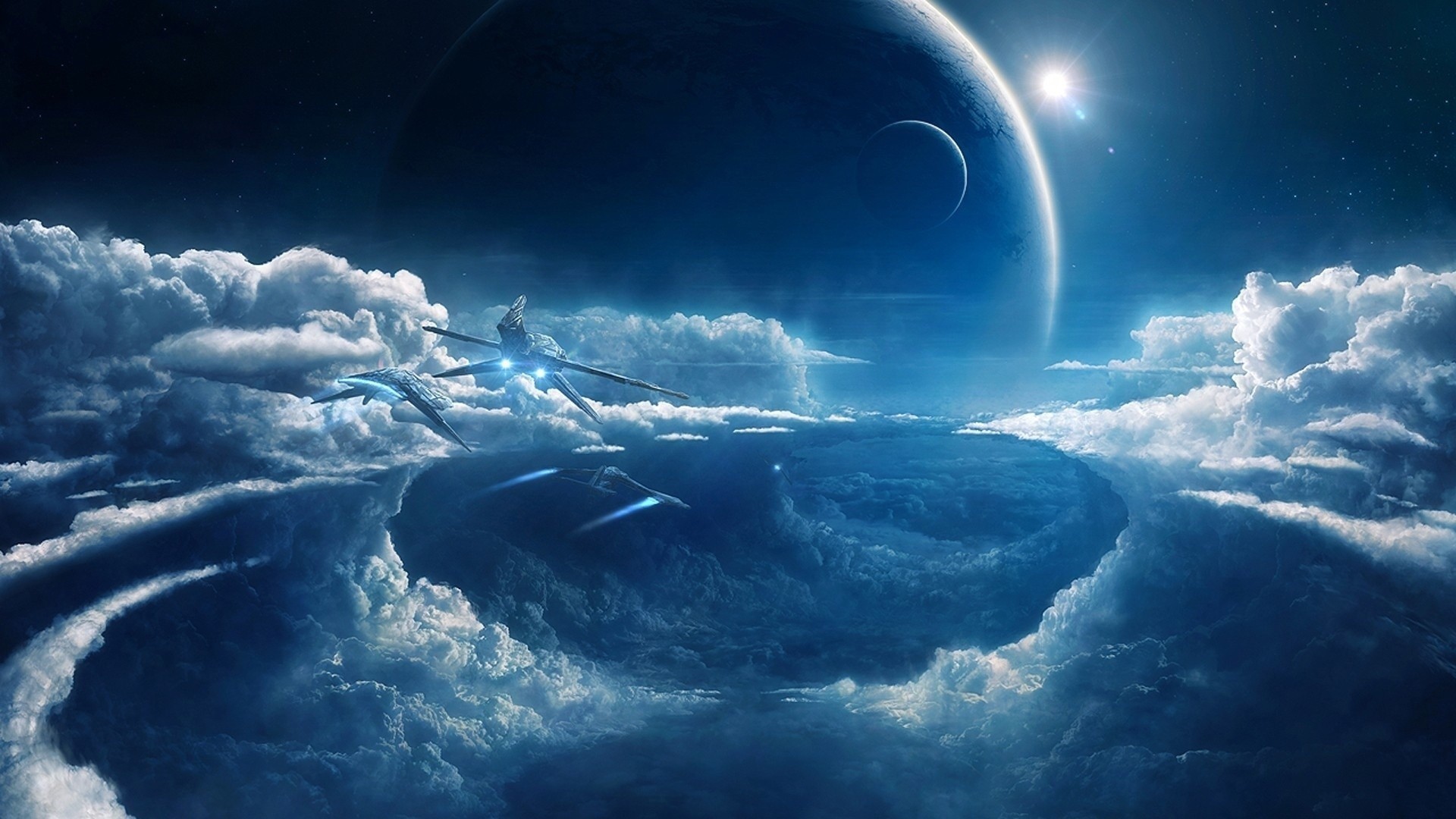 Wallpaper - Sci Fi Space - HD Wallpaper 
