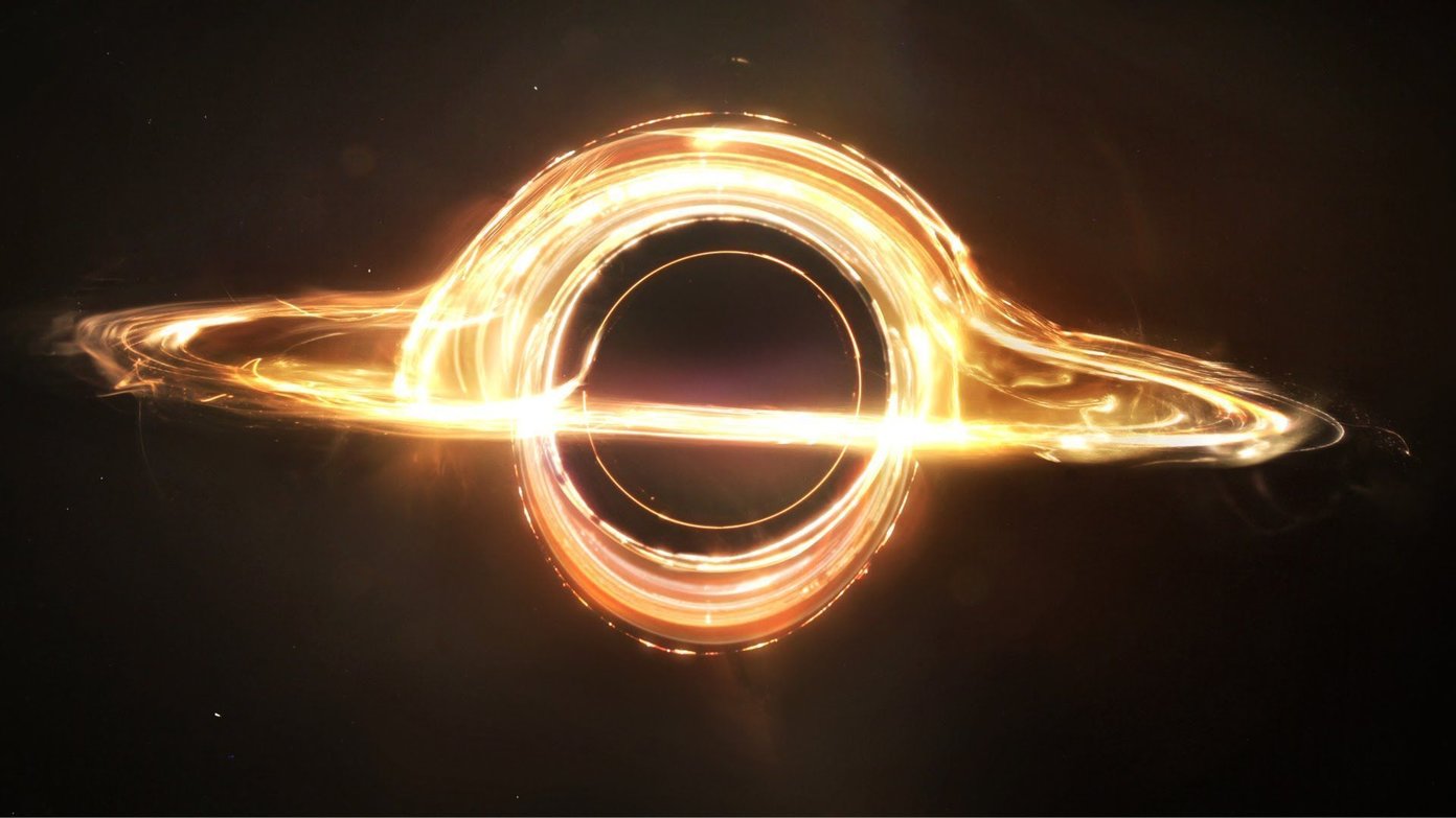 Interstellar Black Hole 1392x783 Wallpaper teahub.io