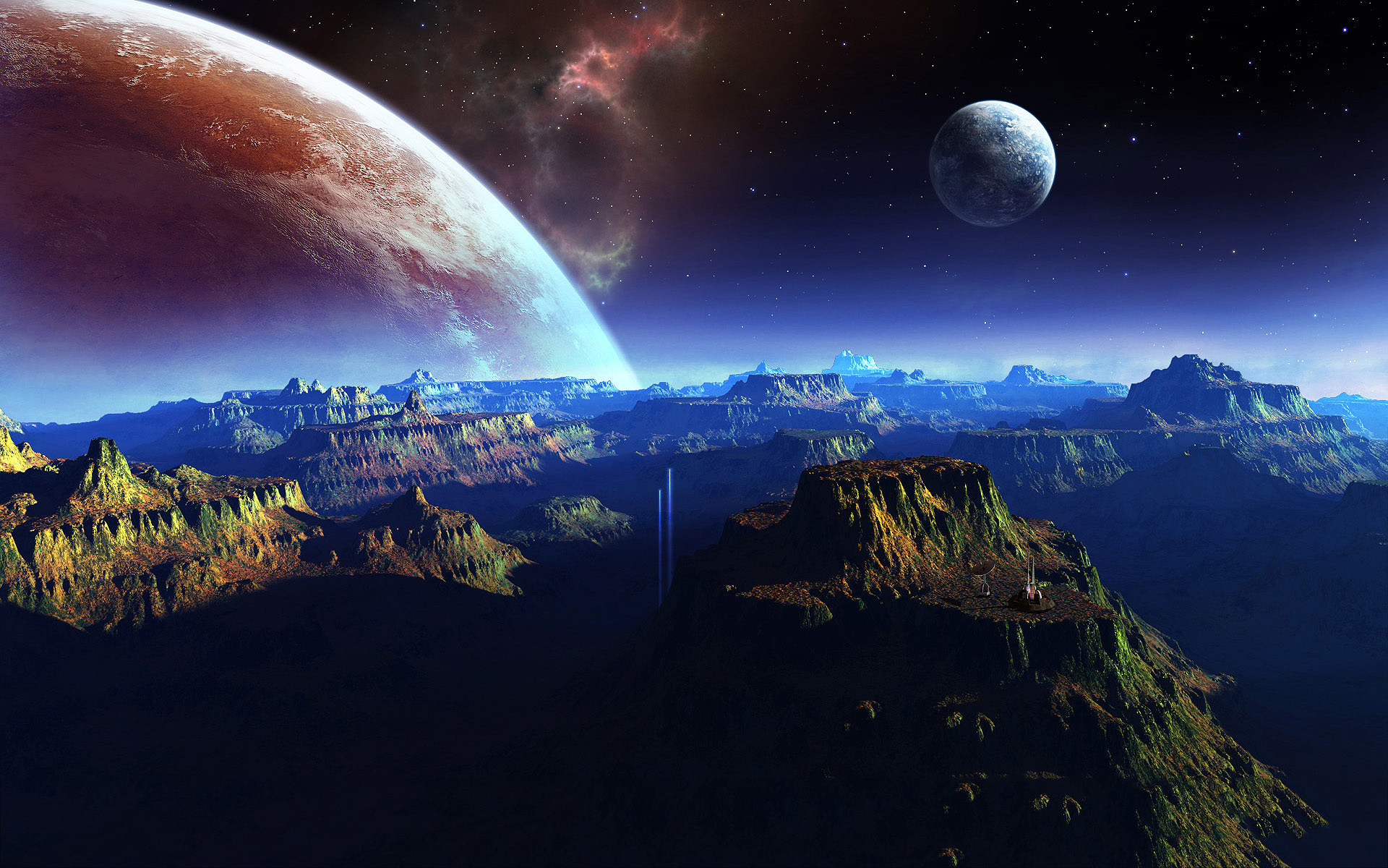 Fantasy Planet Art - HD Wallpaper 
