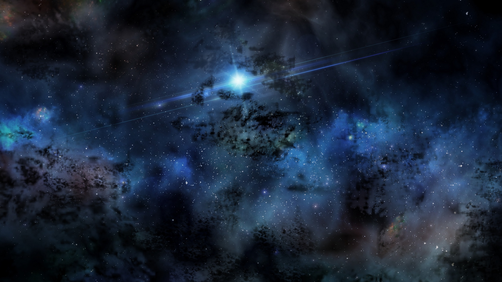 Wallpaper Space, Flash, Shine, Stars, Nebula - Ultra Hd Nebula Wallpaper 4k - HD Wallpaper 
