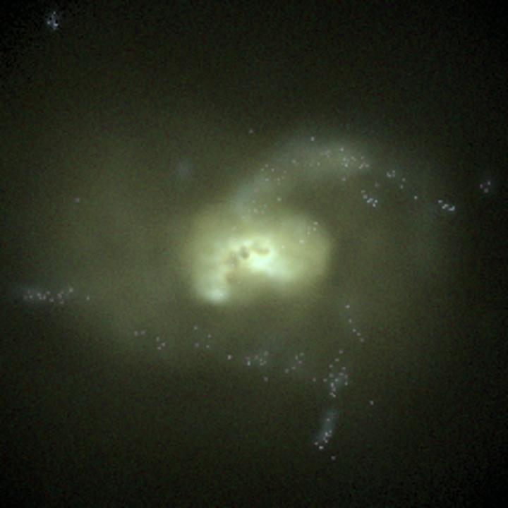 Green Galaxy - Galaxy - HD Wallpaper 