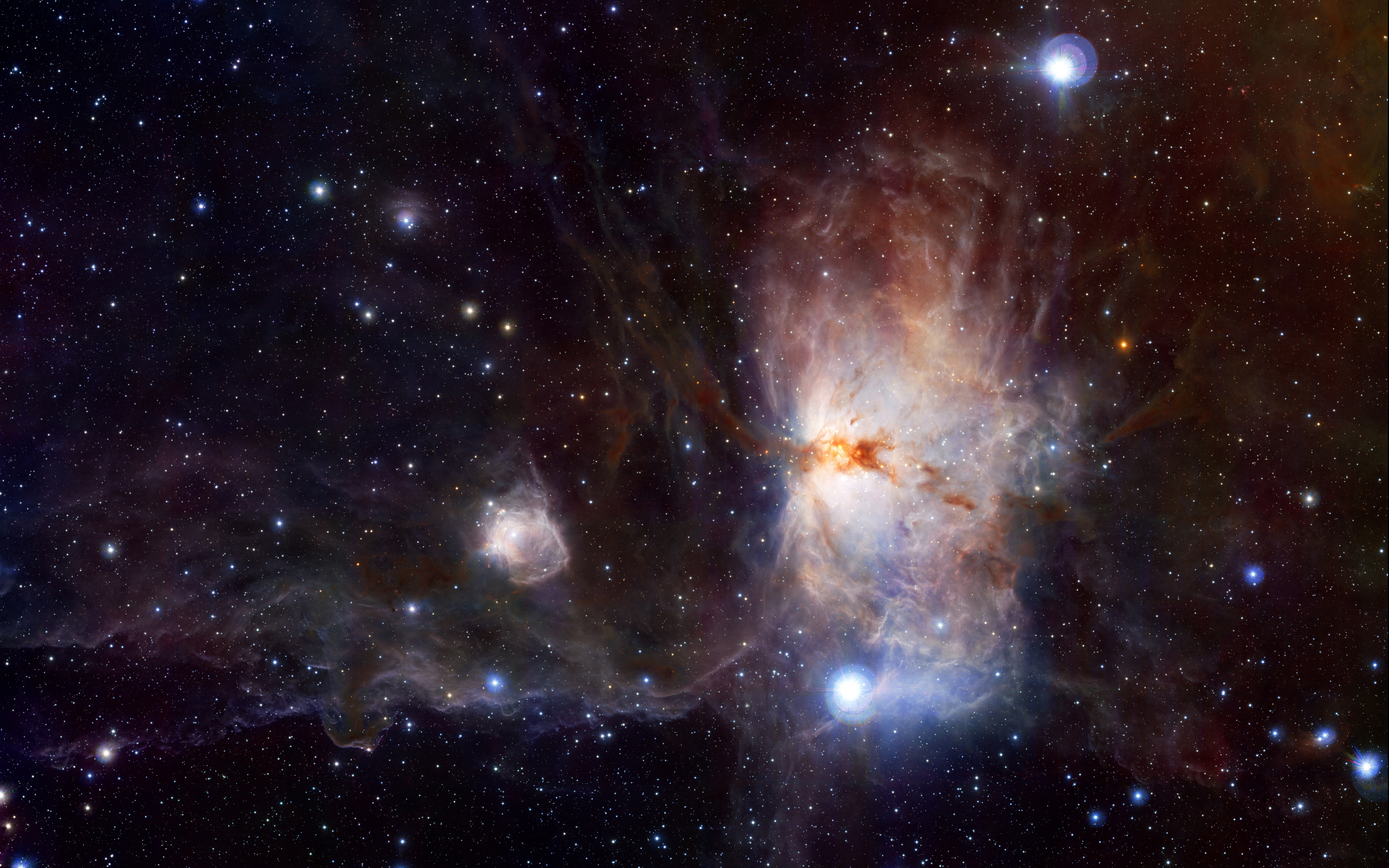 Flame Nebula - HD Wallpaper 