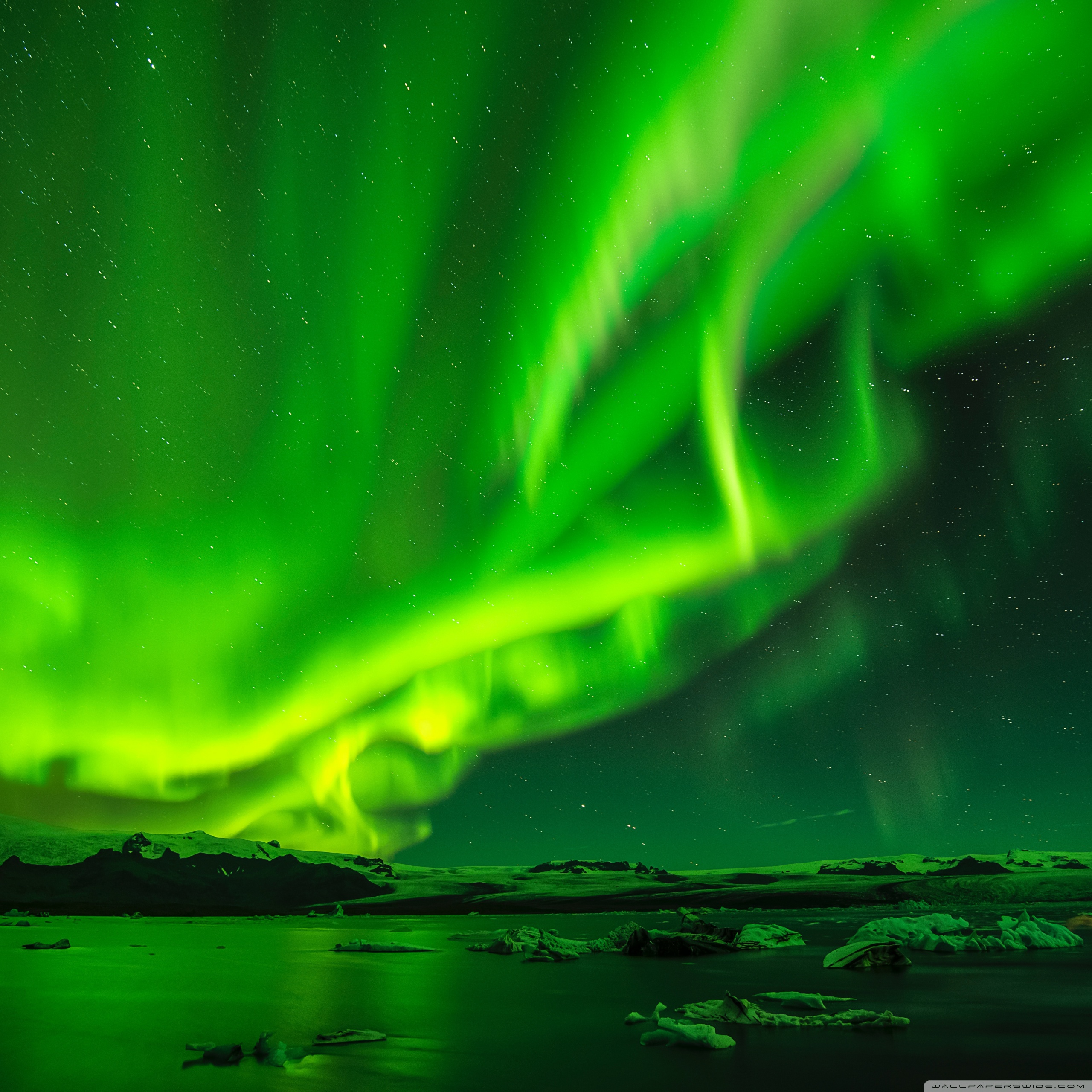 Aurora Sky - HD Wallpaper 