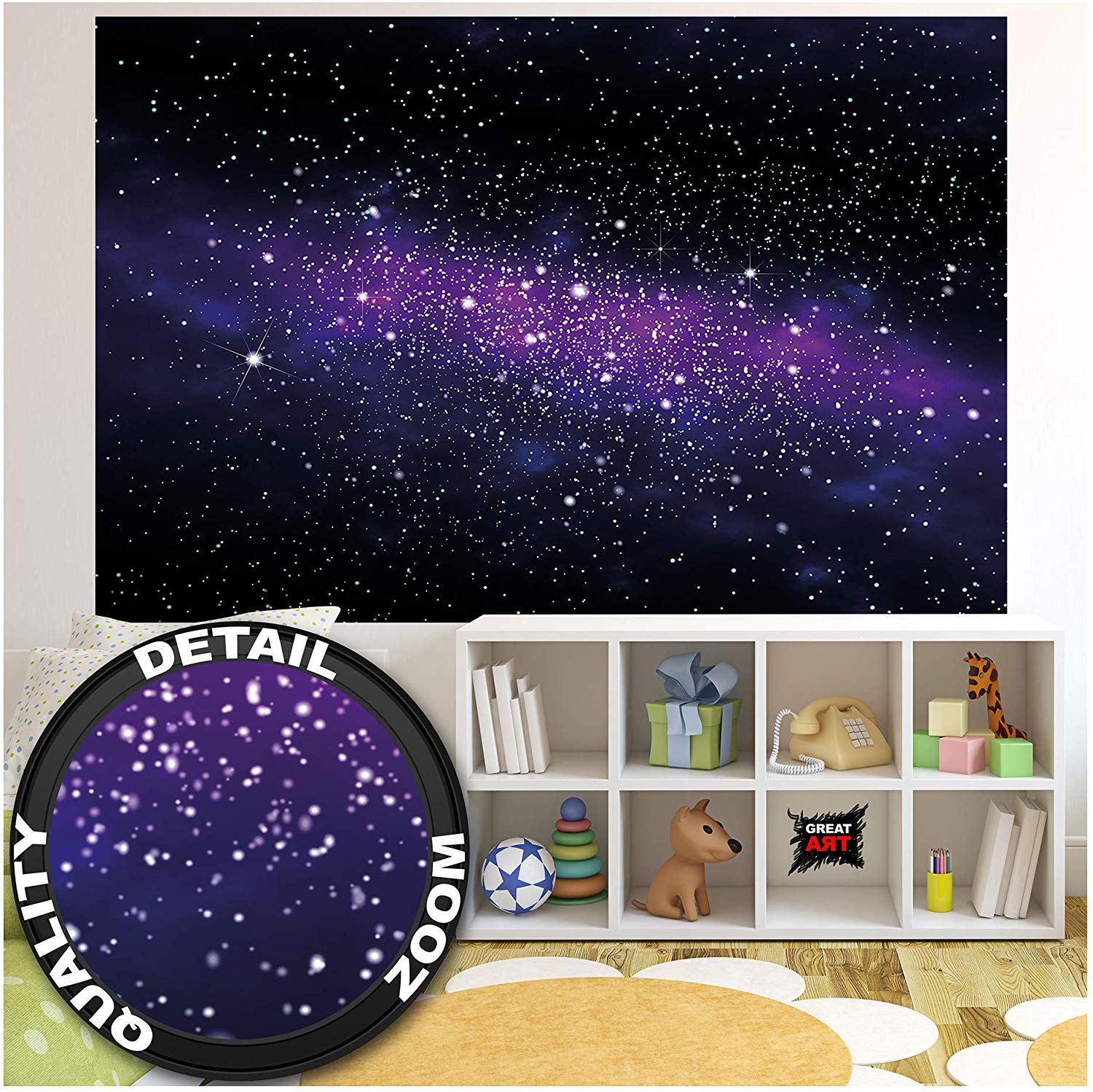 Space Wallpaper Room - HD Wallpaper 